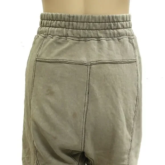 Free People FP Movement All Star Solid Shorts High Rise Pull-on Smocked M 282891